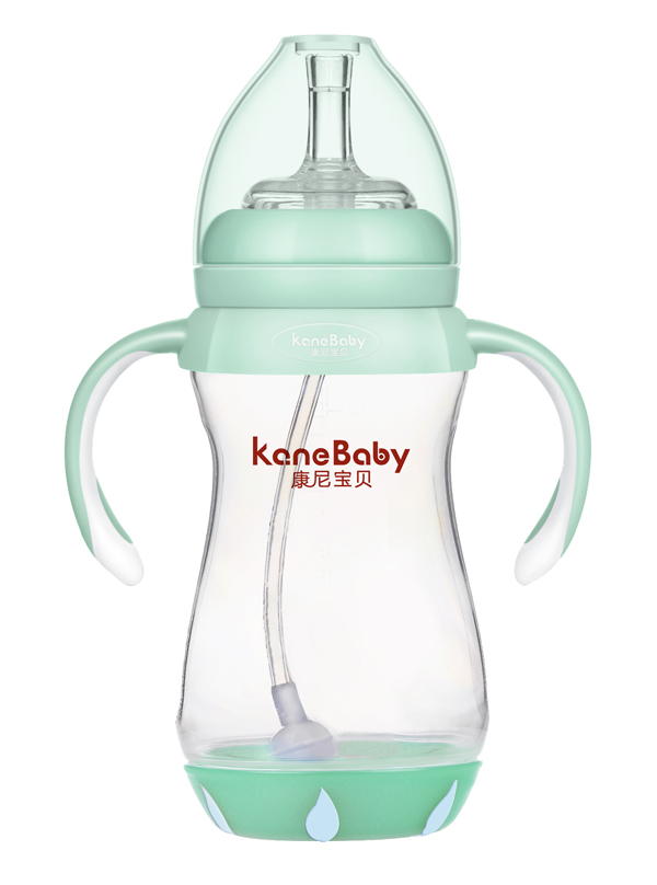 康尼寶貝吸管水杯 綠色