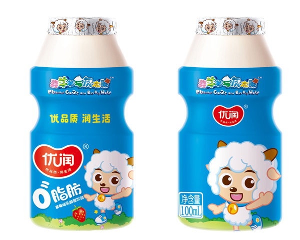 優潤草莓味乳酸菌飲品 100ml
