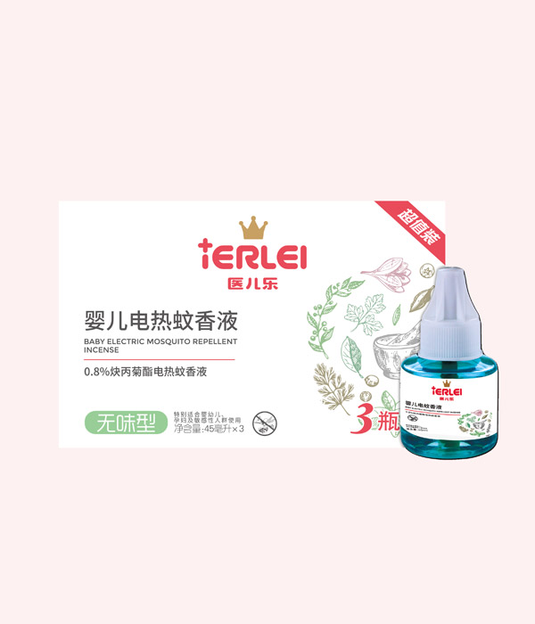 醫兒樂嬰兒電熱蚊香液3瓶裝