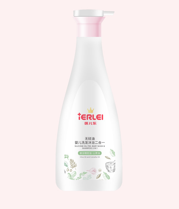 醫兒樂無硅油嬰兒洗發沐浴二合一750ml