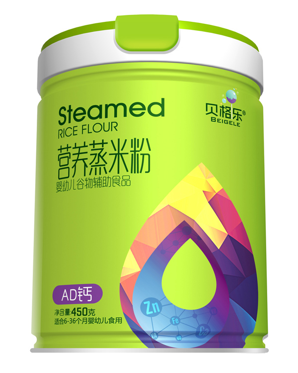 貝格樂營養蒸米粉-AD鈣 聽裝