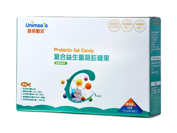 聯邦默爾復合益生菌凝膠糖果