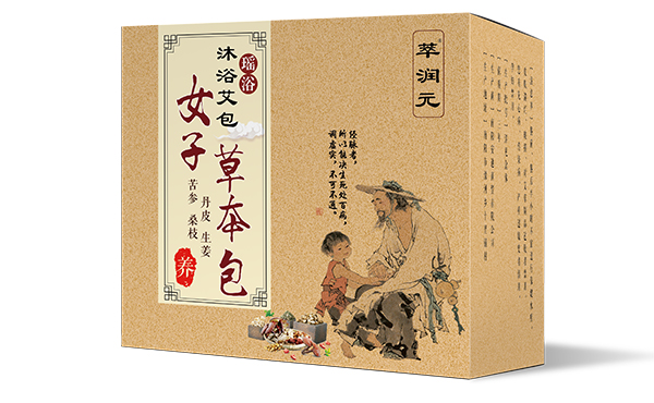 萃潤元沐浴艾包 女子草本包