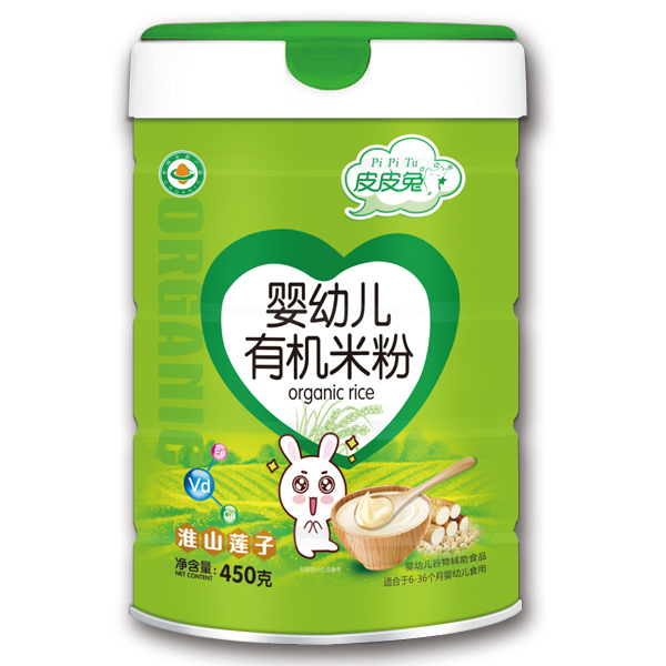 皮皮兔嬰幼兒有機(jī)米粉-淮山蓮子