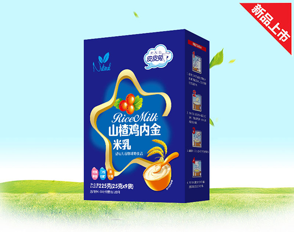 皮皮兔山楂雞內金米乳 盒裝