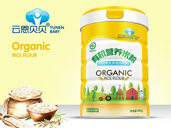 云恩貝貝有機營養米粉-有機米乳