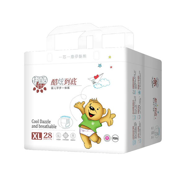 伊酷熊嬰兒學(xué)步一體褲XL28