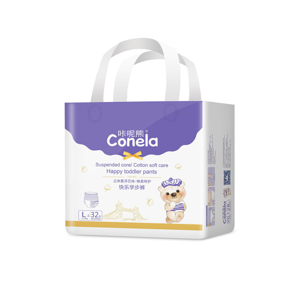咔呢熊金裝嬰兒學步褲L32