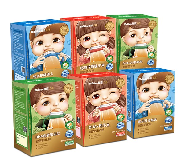 每添營養奶米粉可吸盒裝