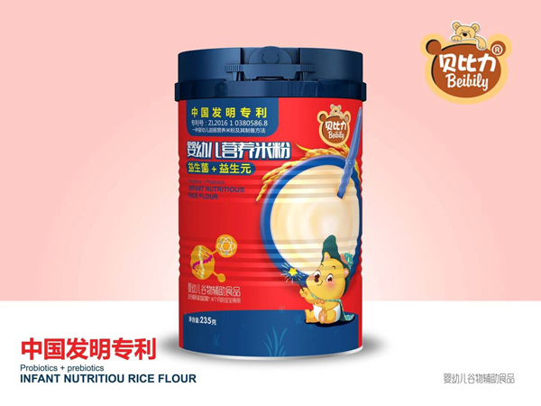貝比力益生菌+益生元營養米粉