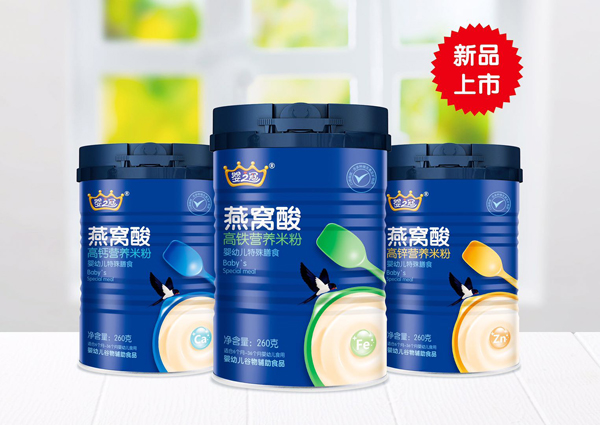 嬰之冠燕窩酸營養米粉