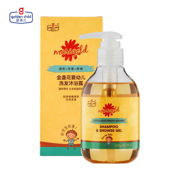 金孩兒金盞花嬰幼兒洗發沐浴露