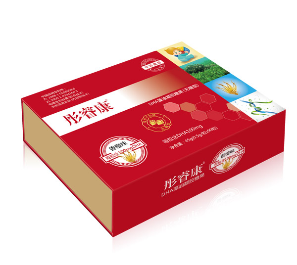 華藥童舒彤睿康DHA藻油凝膠糖果禮盒