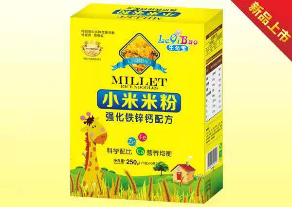 樂奇寶小米米粉盒裝 強化鐵鋅鈣配方