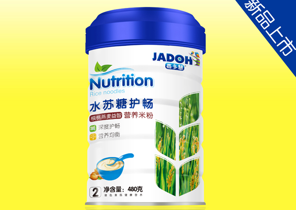 嘉多慧核桃燕麥益智-水蘇糖護(hù)暢米粉