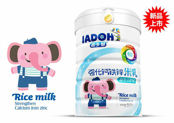 嘉多慧益生元護暢-強化鈣鐵鋅米乳