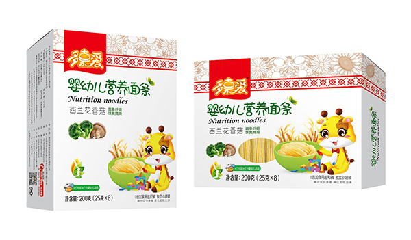 多嘉愛營養面條 西蘭花香菇