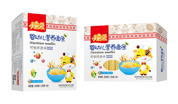 多嘉愛營養面條 鈣鐵鋅原味