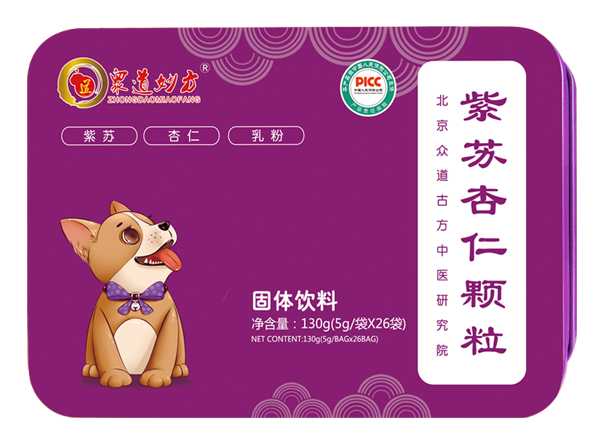 眾道妙方紫蘇杏仁茶顆粒