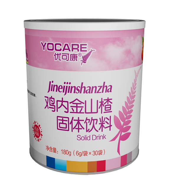 優可康雞內金山楂固體飲料