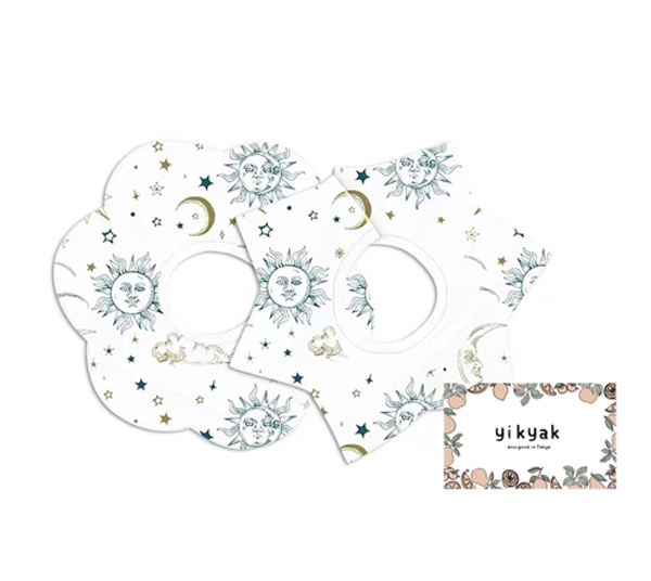 yikyak微笑圍嘴(2件裝) 擁抱太陽的月亮.jpg