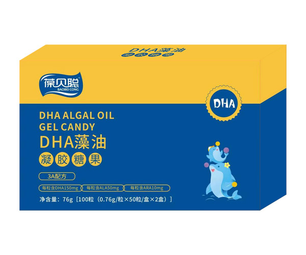 葆貝聰DHA藻油凝膠糖果