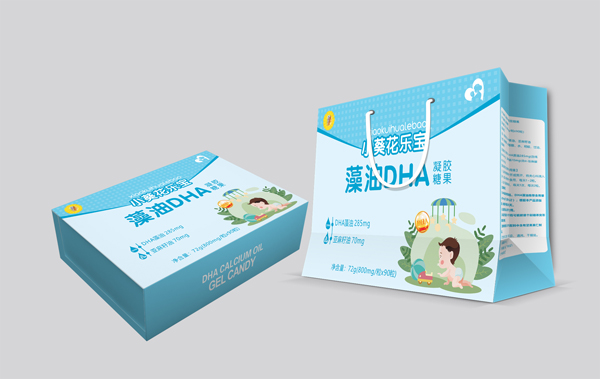 小葵花樂寶藻油DHA凝膠糖果 禮盒裝