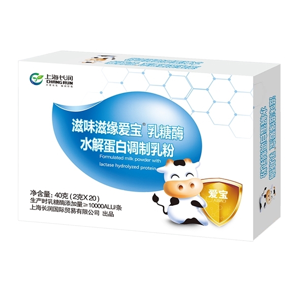 滋味滋緣愛寶乳糖酶水解蛋白調制乳粉(40克)