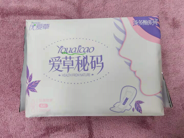 優愛草愛草密碼超薄夜用衛生巾 6片.jpg