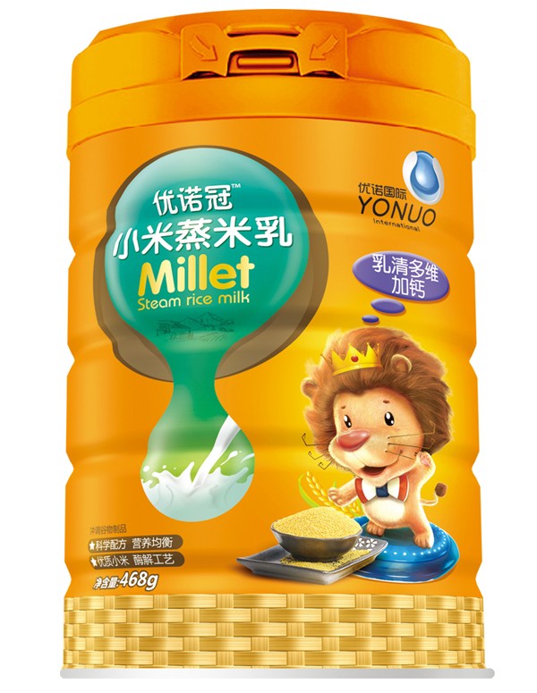 優諾冠小米蒸米乳 乳清多維加鈣 聽裝