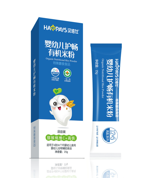 漢培仕嬰幼兒護暢有機米粉