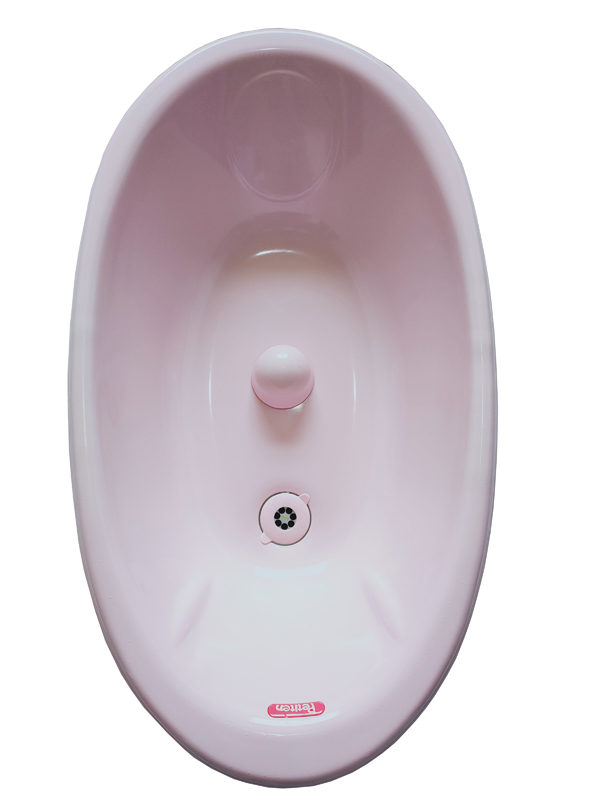 貝兒美兒寶寶浴盆中號 粉色