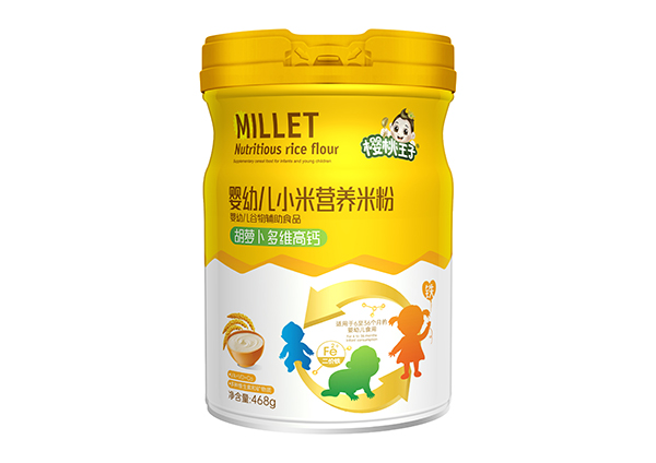 櫻桃王子嬰幼兒小米營養米粉 胡蘿卜多維高鈣 聽裝
