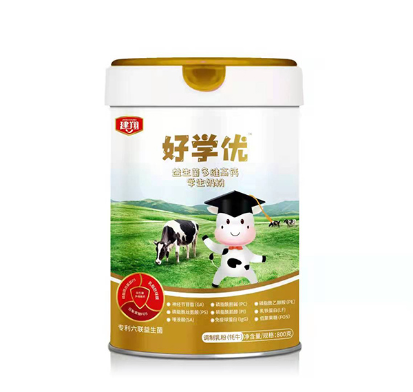 建翔好學優益生菌多維高鈣學生奶粉