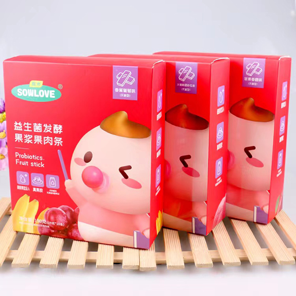 甄育益生菌發酵果漿果肉條