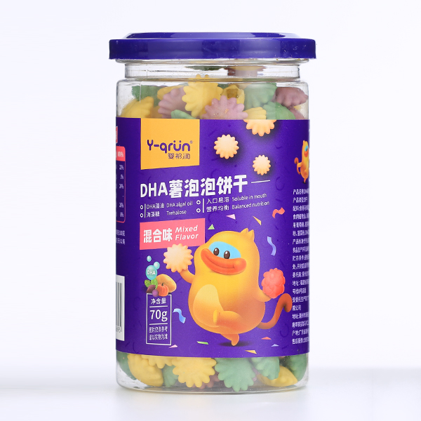 嬰祁潤DHA薯泡泡餅干-混合味