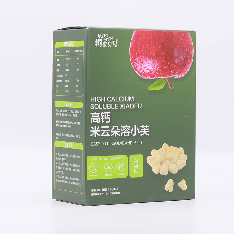 柯妮貝貝高鈣米云朵溶小芙-蘋(píng)果味