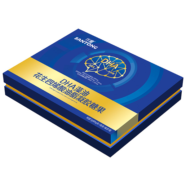 伴童DHA藻油花生四烯酸油脂凝膠糖果