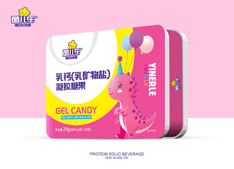 茵兒樂凝膠糖果-乳鈣(乳礦物鹽)