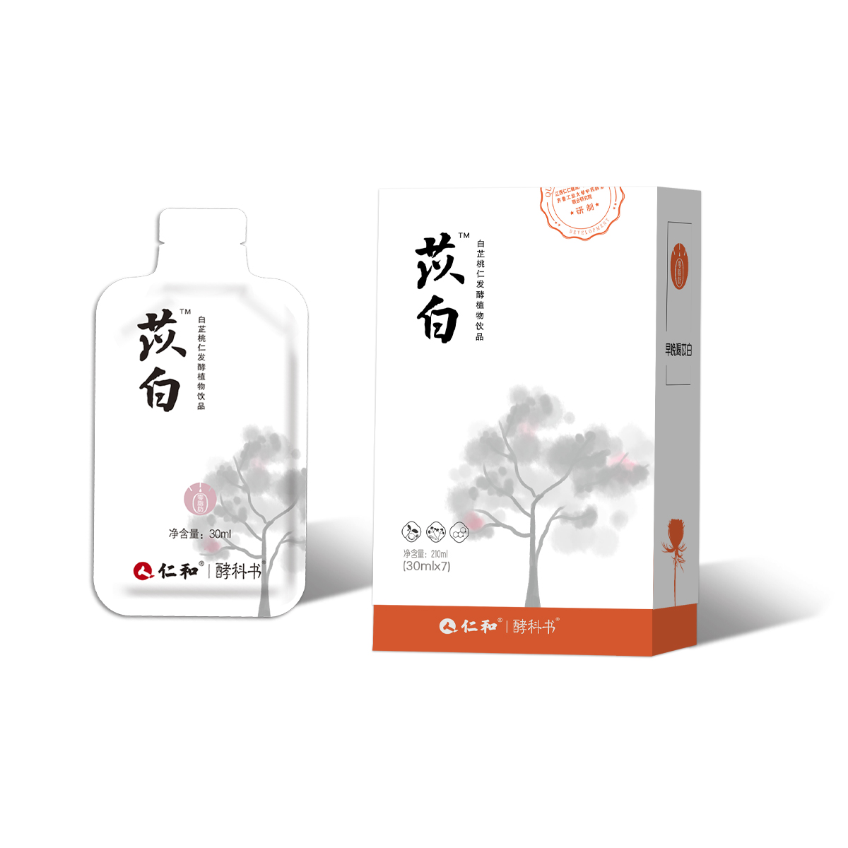 仁和苡白白芷桃仁發酵植物飲品