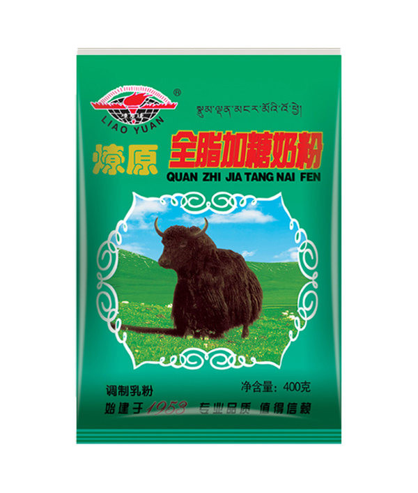 燎原全脂加糖奶粉400g袋裝.jpg 燎原全脂加糖奶粉400g袋裝.jpg