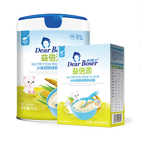 親博士益倍添小米鈣鐵鋅營養米粉