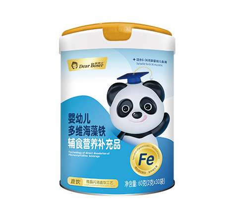 親博士嬰幼兒多維海藻鐵輔食營養補充品60g