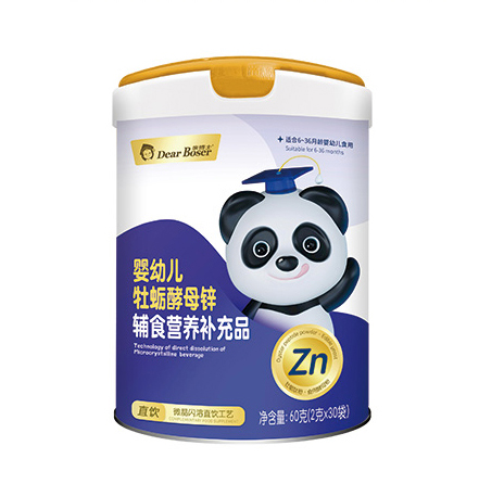 親博士嬰幼兒牡蠣酵母鋅輔食營養補充品60g