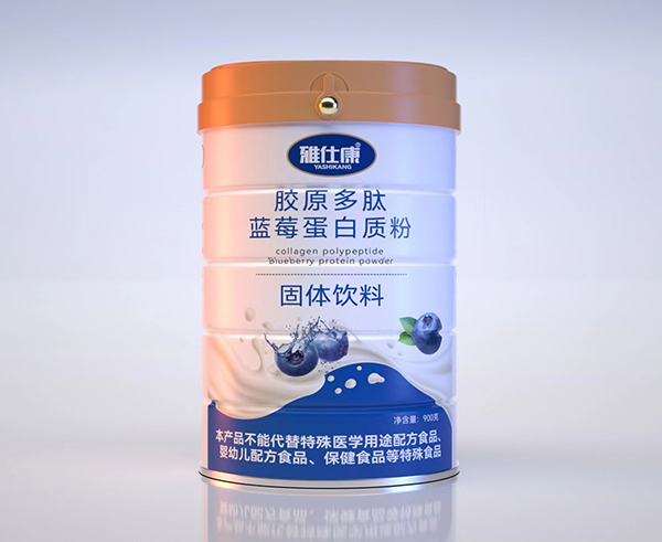 雅仕康膠原多肽藍莓蛋白質粉