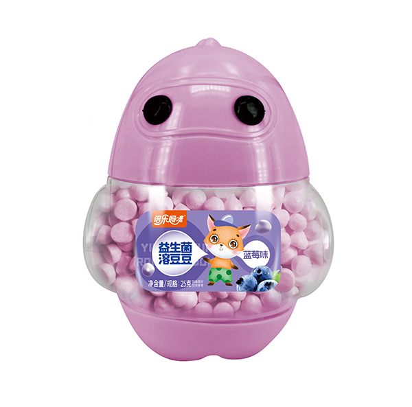 倍樂媽咪益生菌溶豆豆-大白罐藍莓味