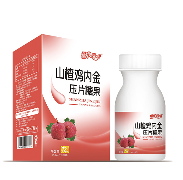 倍樂媽咪山楂雞內金壓片糖果