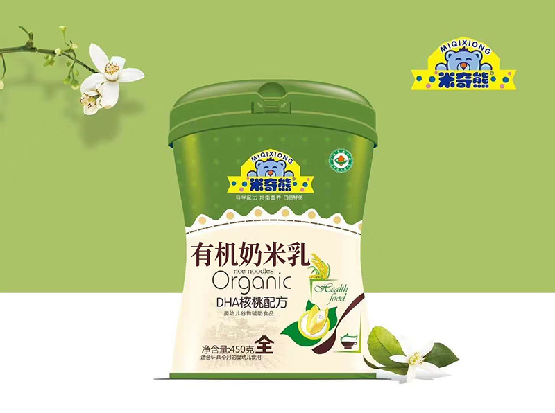 米奇熊有機奶米乳 DHA核桃配方