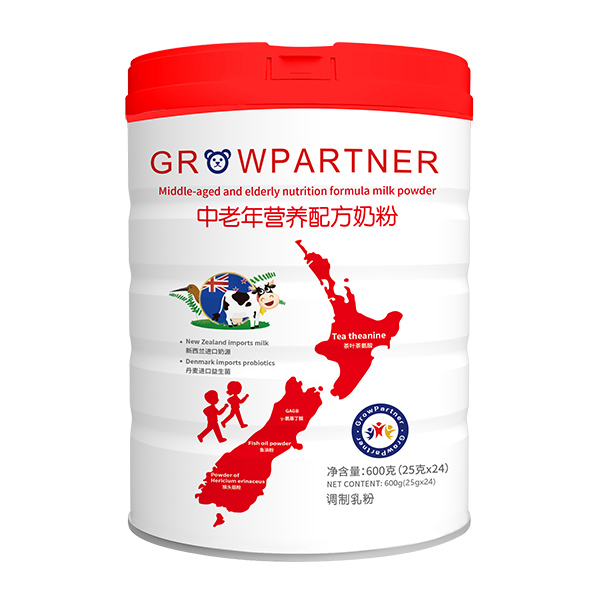 成長搭檔中老年營養配方奶粉