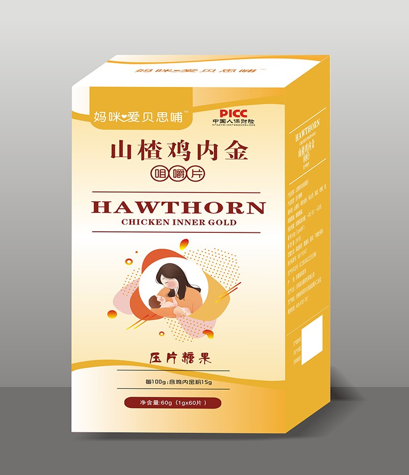 媽咪愛貝思哺山楂雞內金咀嚼片